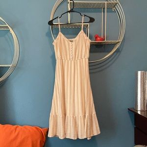 Aerie Tiered Midi Dress